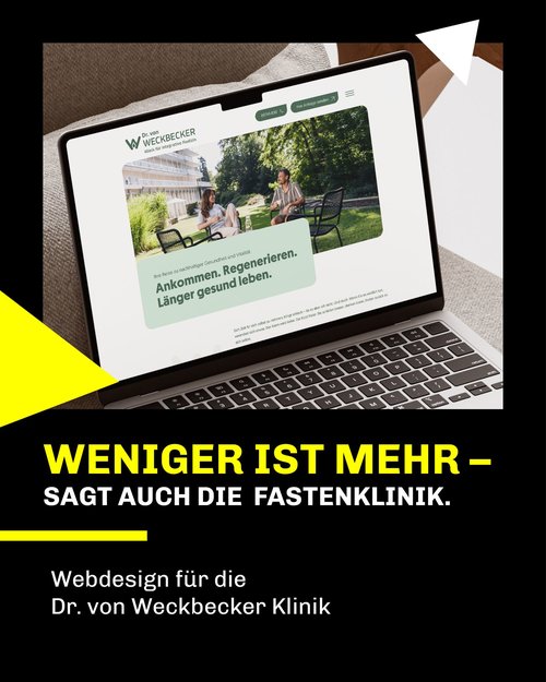 Weniger ist mehr.

Die @weckbecker_klinik begleitet Menschen seit über 70 Jahren beim Heilfasten. Für den neuen...